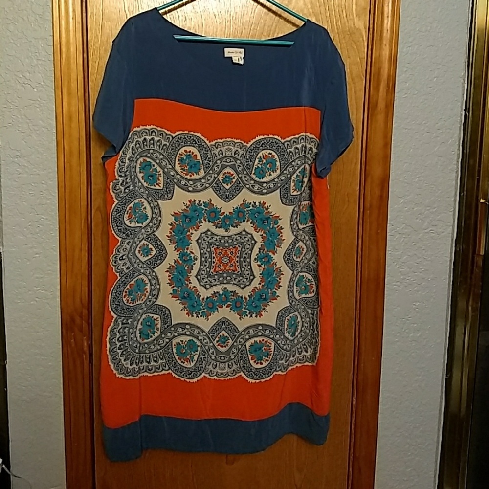 Meadow Rue silk dress